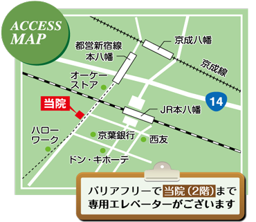 アクセスマップ